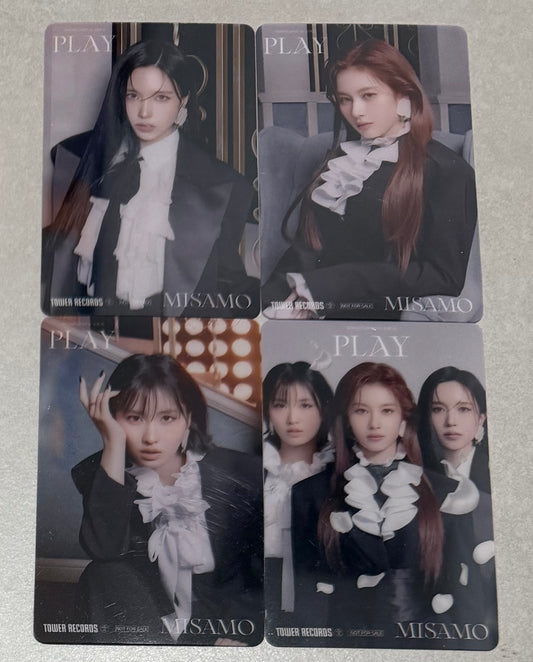 [LUCKY DRAW EVENT] [TWICE] Misamo : Play : Tower Records POB Photocard