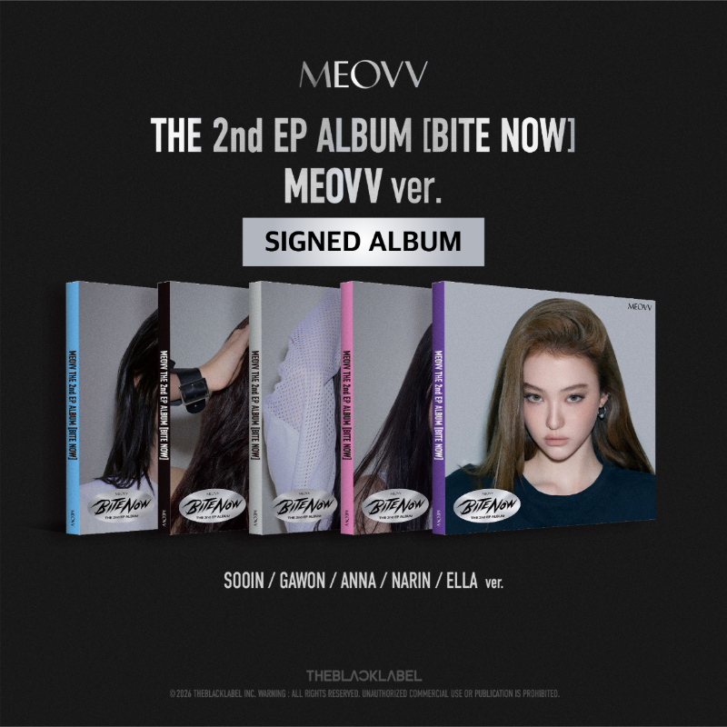 [MEOVV] Bite Now : Meovv Ver (Signed Ver)
