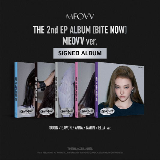 [MEOVV] Bite Now : Meovv Ver (Signed Ver)