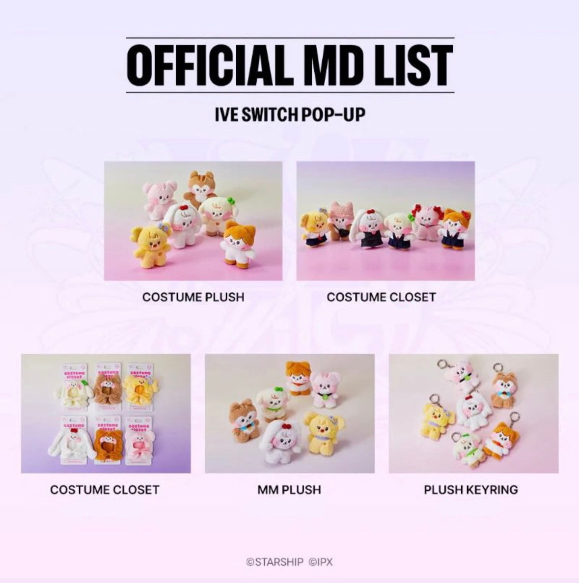 K-POP・アジア IVE MINIVE minini costumeplush IVE - minive minini COSTUME PLUSH / IVE x LINE FRIENDS – SOOJIB