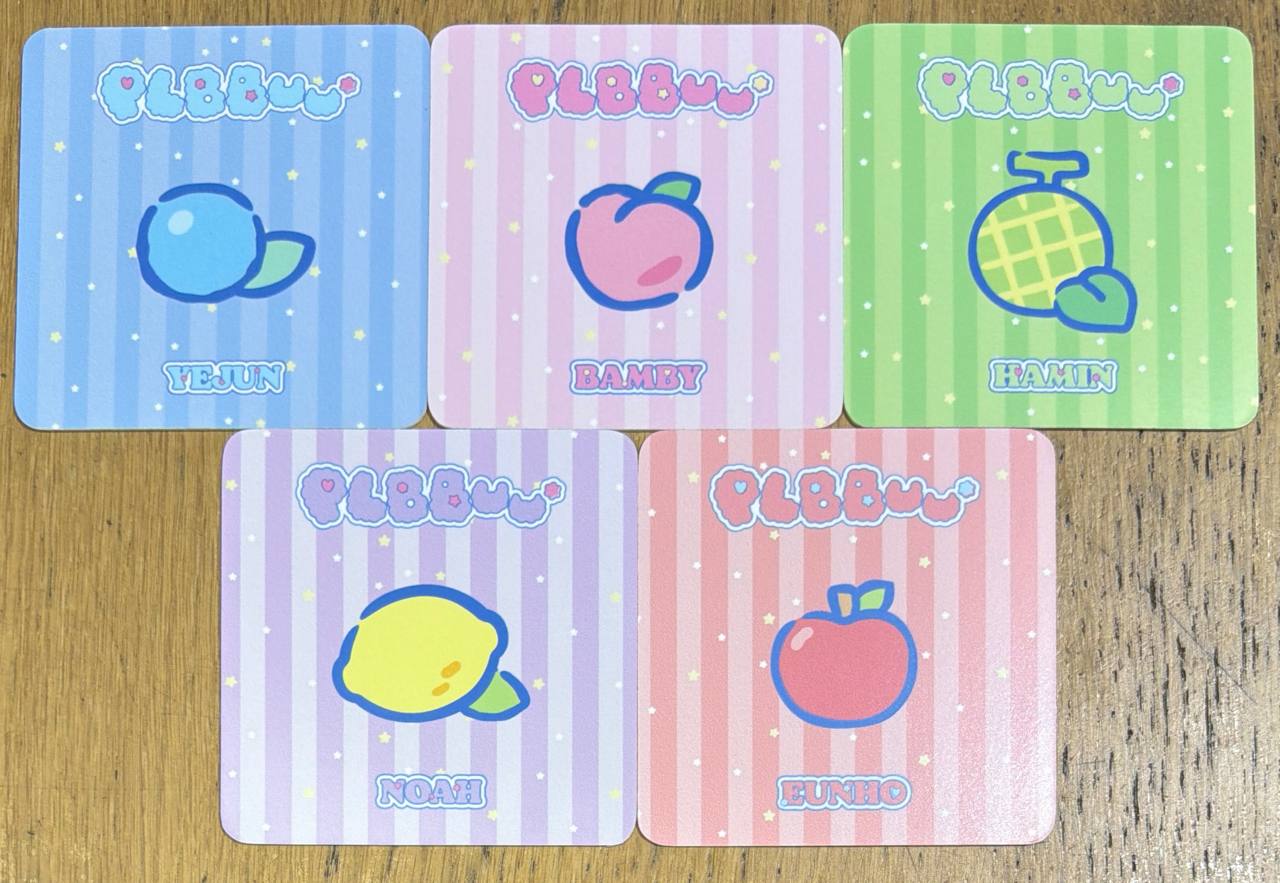 [PLAVE] PLBBUU : Coaster Set
