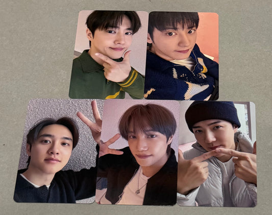 [LUCKY DRAW EVENT] [EXO] REVERXE : Makestar Fansign POB Photocard