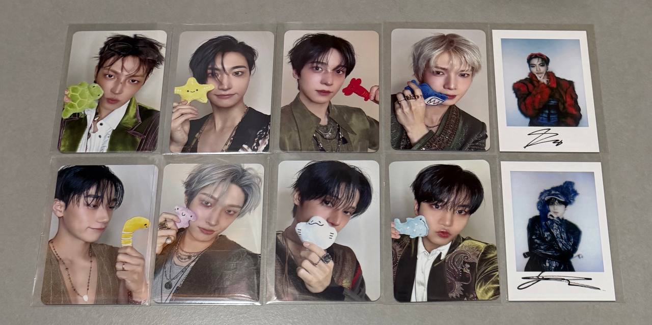 [LUCKY DRAW EVENT] [ATEEZ] Golden Hour Pt.5 : Makestar POB Photocard
