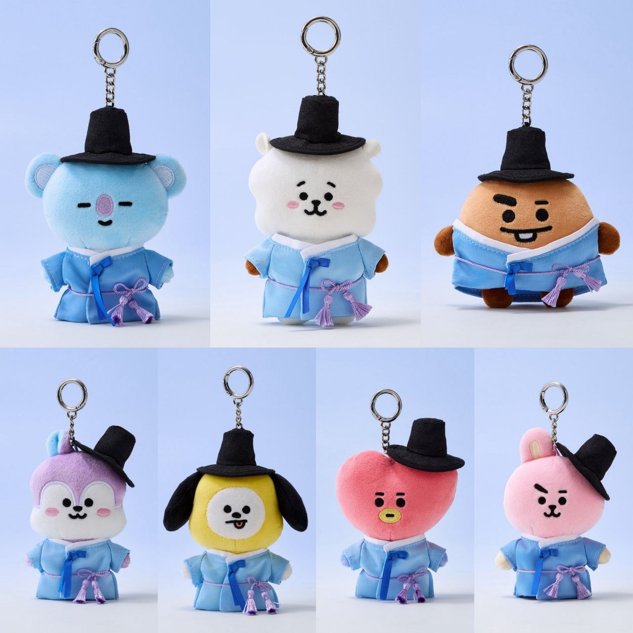 [BT21] Hanbok Plush Keyring