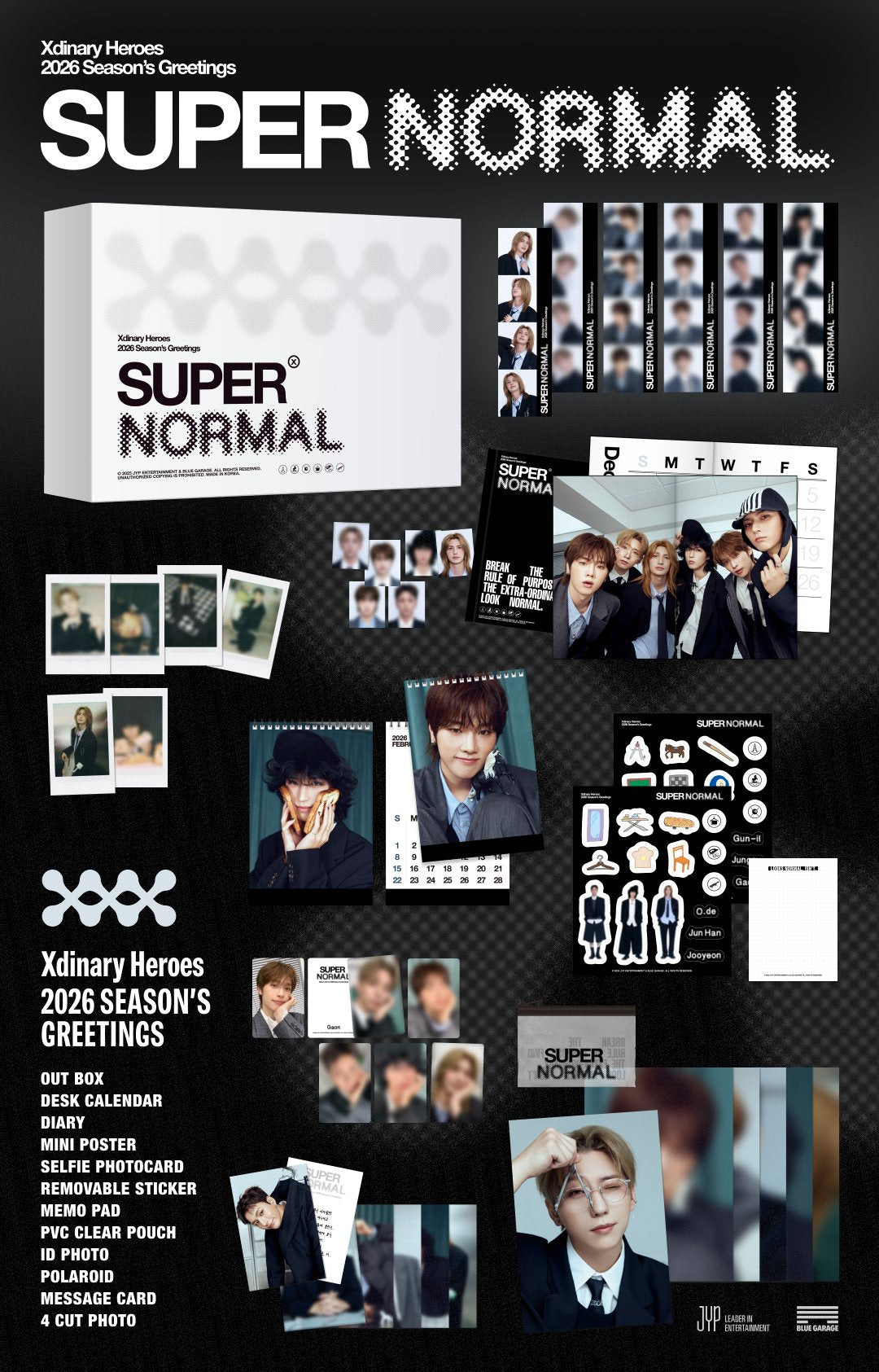 [XDINARY HEROES] 2026 Season's Greetings