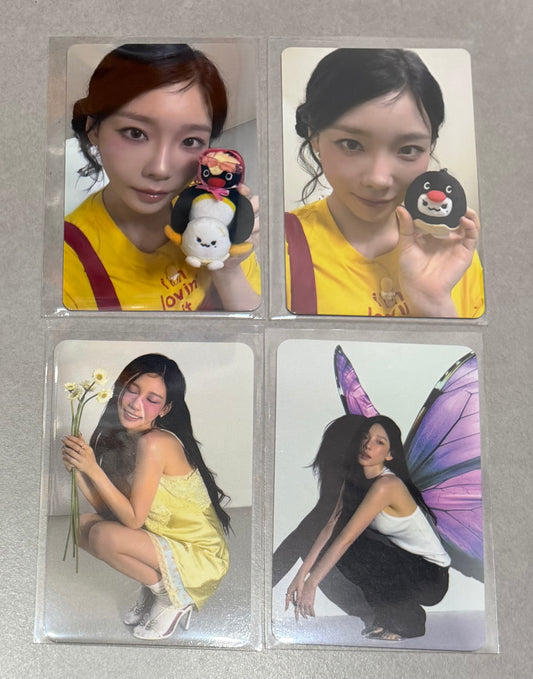 [LUCKY DRAW EVENT] [SNSD Girls Generation] Taeyeon : The 10th Anniversary Exhibition [Time Lapse, Timeless] + Pingu & Taeng-Geu POB Photocard