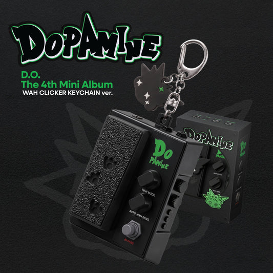 [EXO] D.O. : Do Kyungsoo : Dopamine : WAH Clicker Keychain Ver
