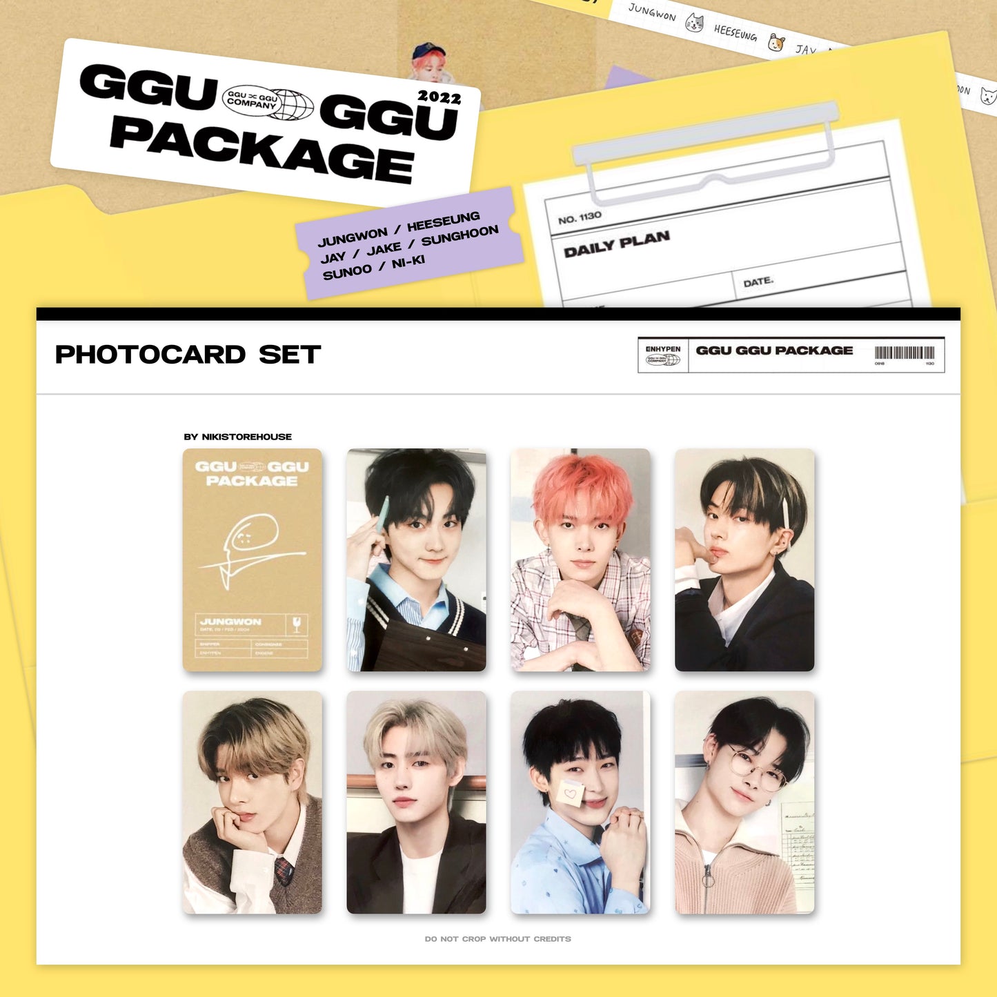 [ENHYPEN] 2022 Ggu Ggu Package : Photocard