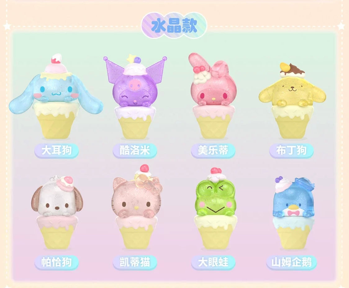 [SANRIO] Characters : Mini Ice Cream : Random Character Figure