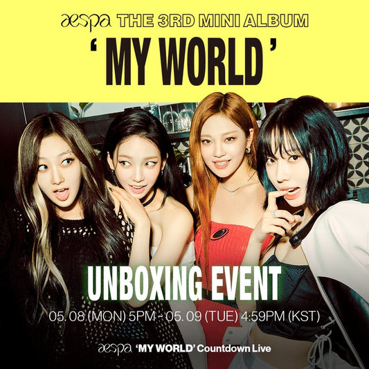 [AESPA] My World : Unboxing Event