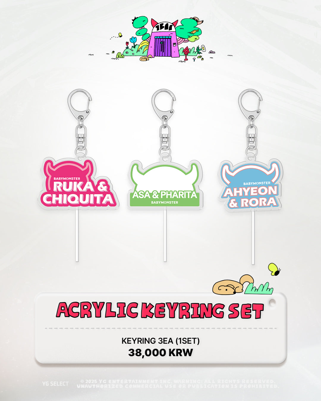 [BABYMONSTER] Baemon House : Official Merchandise