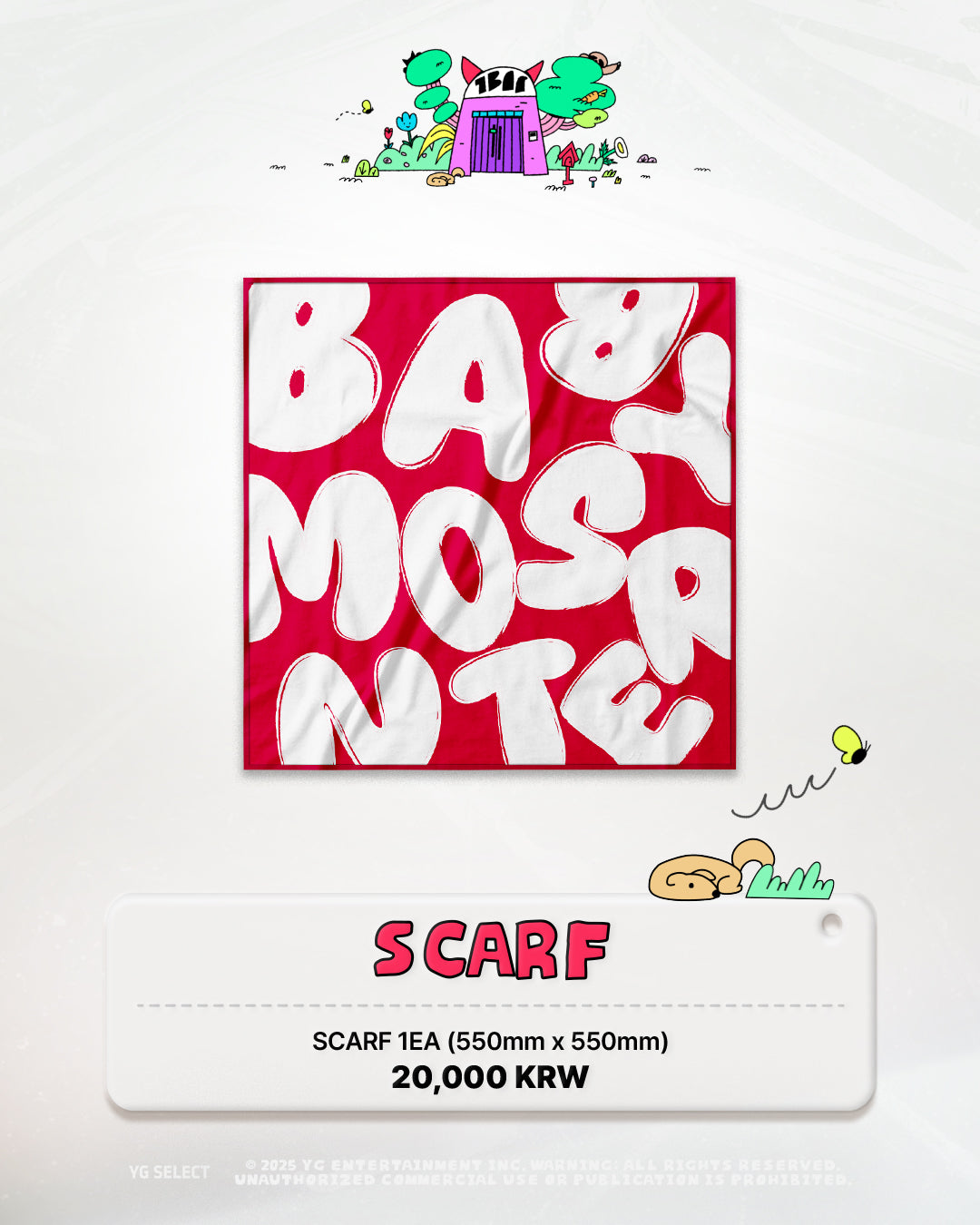 [BABYMONSTER] Baemon House : Official Merchandise