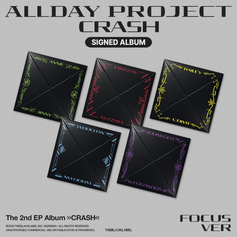[ALLDAYPROJECT] Crash : Focus Ver (Signed)