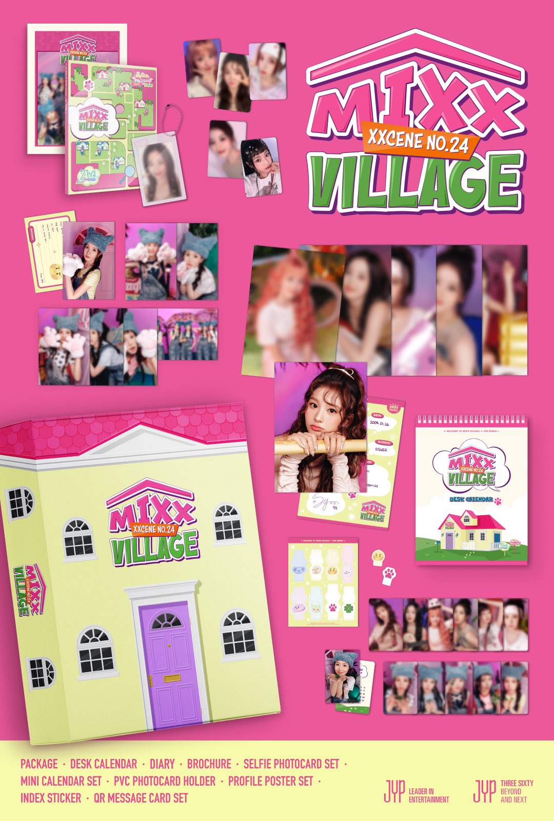 [NMIXX] 2024 Seasons' Greetings : XXCENE No.24 MIXX Village