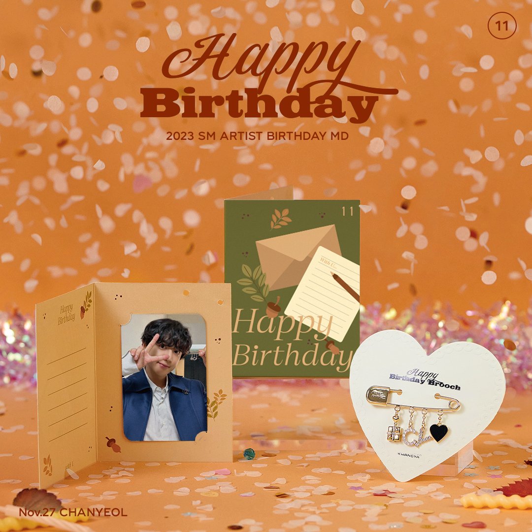 [EXO] Chanyeol : Artist Birthday Card