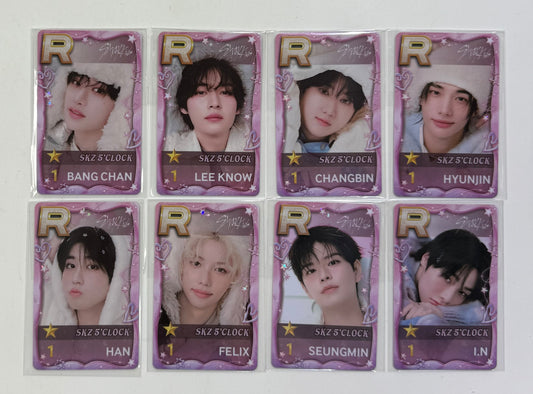[LUCKY DRAW EVENT] [STRAY KIDS] SKZ 5'Clock Superstar Photocard