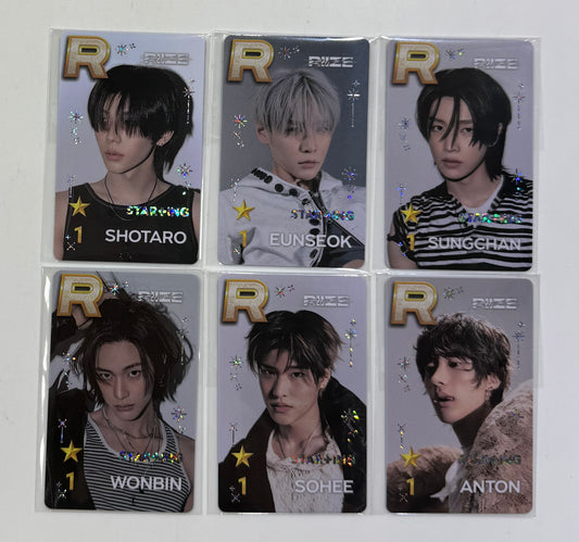 [LUCKY DRAW EVENT] [RIIZE] STAR+ING : Superstar Photocard