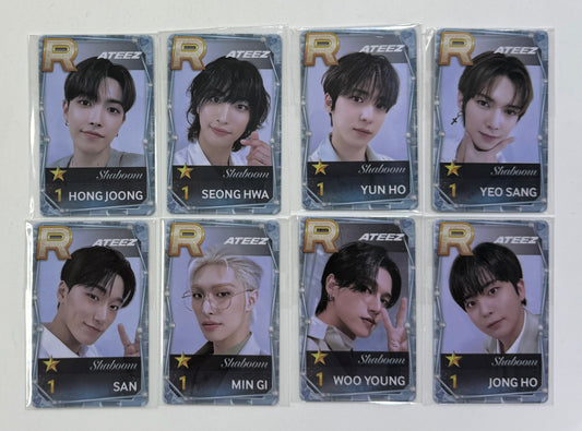 [LUCKY DRAW EVENT] [ATEEZ] Shaboom : Superstar Photocard
