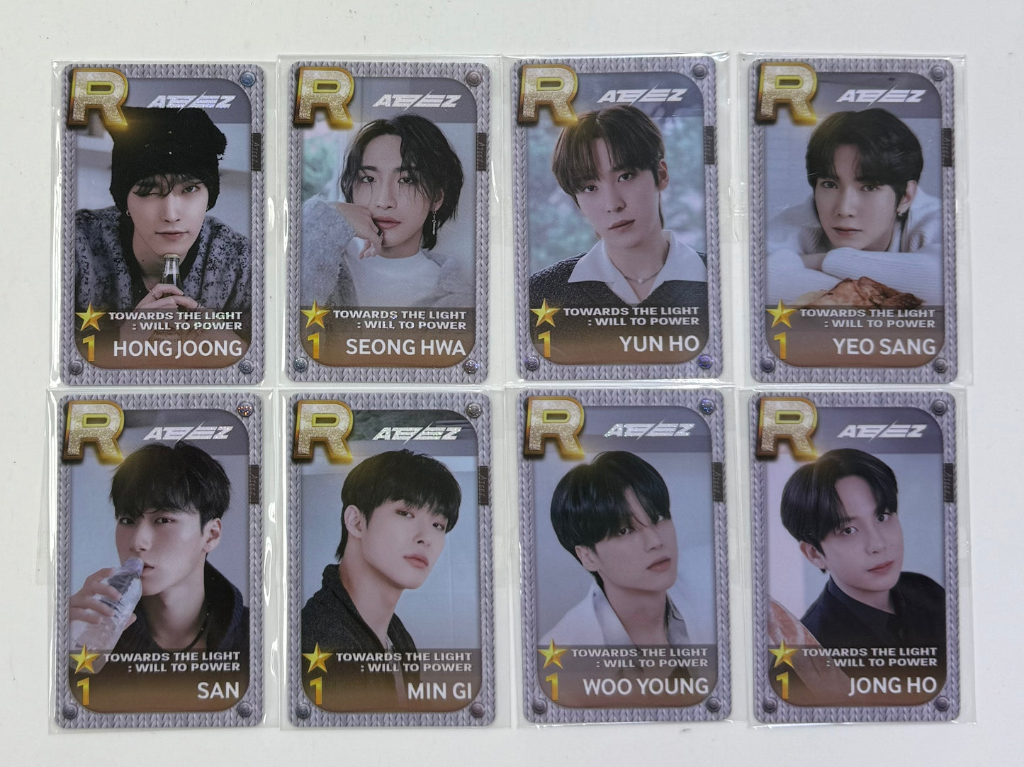 [LUCKY DRAW EVENT] [ATEEZ] Towards The Light : Will To Power : Superstar Photocard