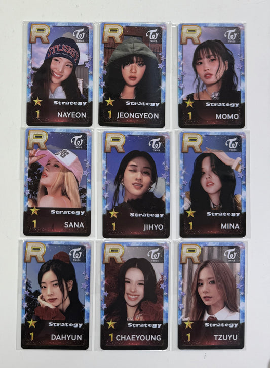 [LUCKY DRAW EVENT] [TWICE] Strategy : Superstar Photocard