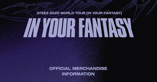 [ATEEZ] 2025 World Tour [IN YOUR FANTASY] Official MD