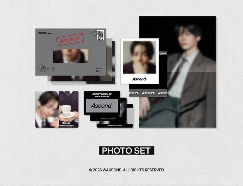 [ZEROBASEONE] Ascend- : Photo Set