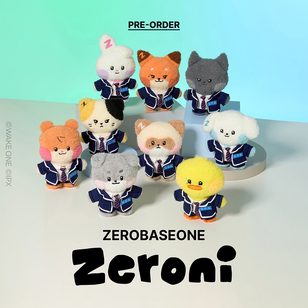 [ZEROBASEONE] Zeroni : Costume Plush