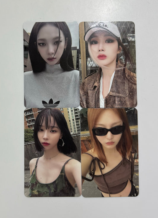 [AESPA] My World : Tabloid : Official Photocard