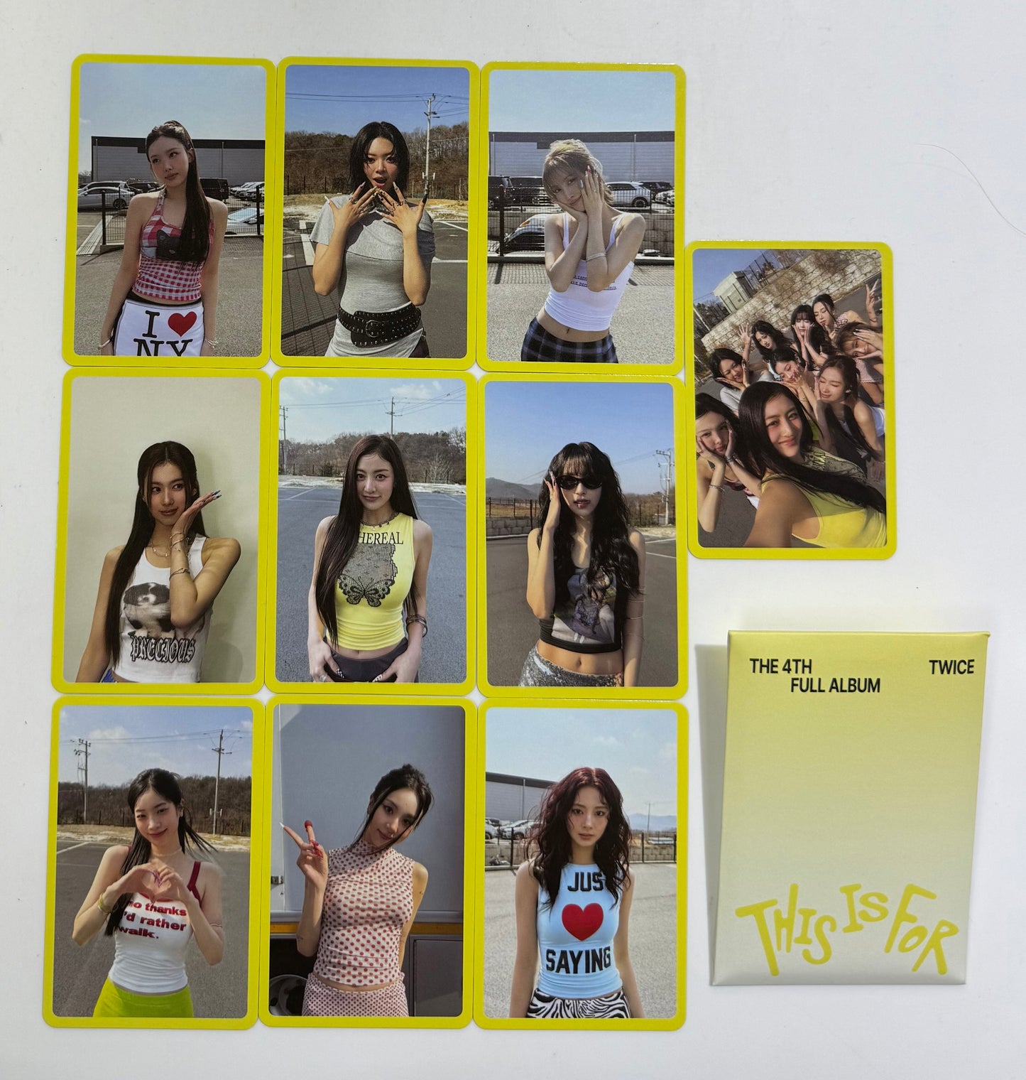[TWICE] Pre Order Benefit Photocards