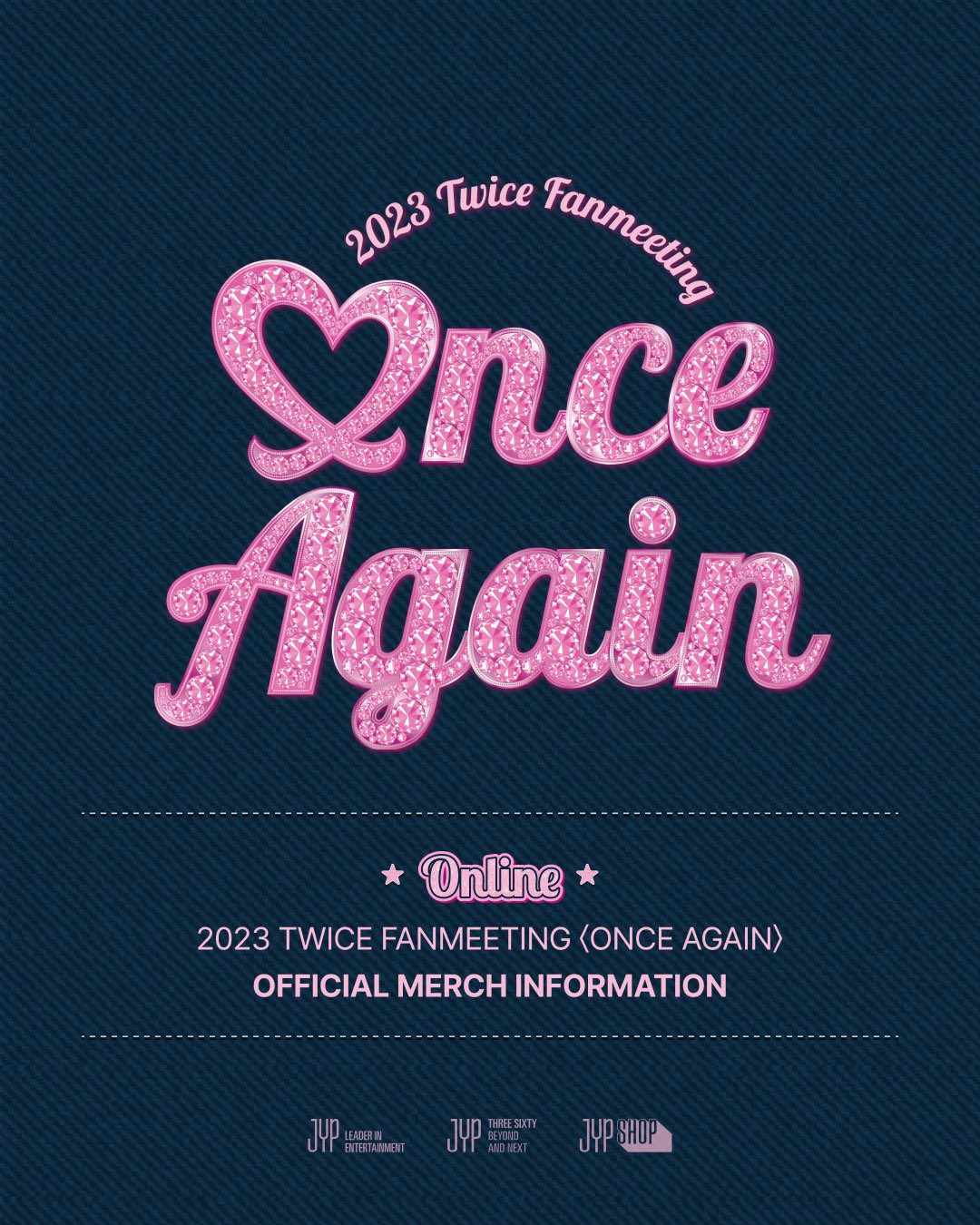 [TWICE] 2023 Twice Fanmeeting < Once Again > Official Merch