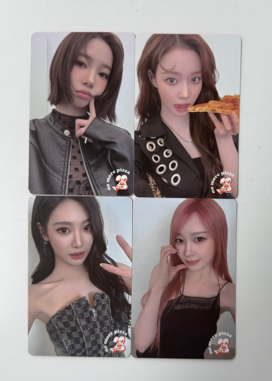 [AESPA] No More Pizza Photocard Set