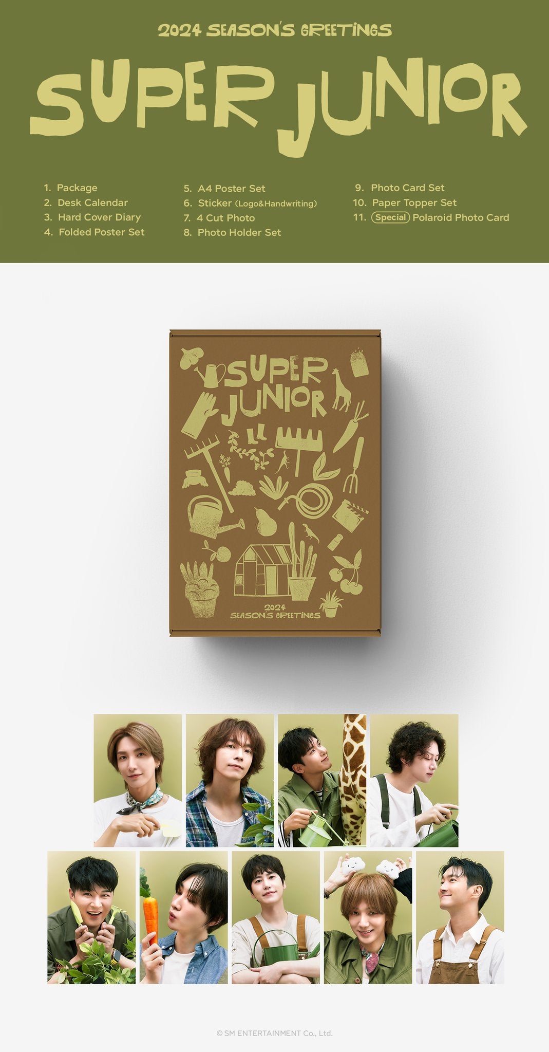 [SUPER JUNIOR] 2024 Seasons' Greetings