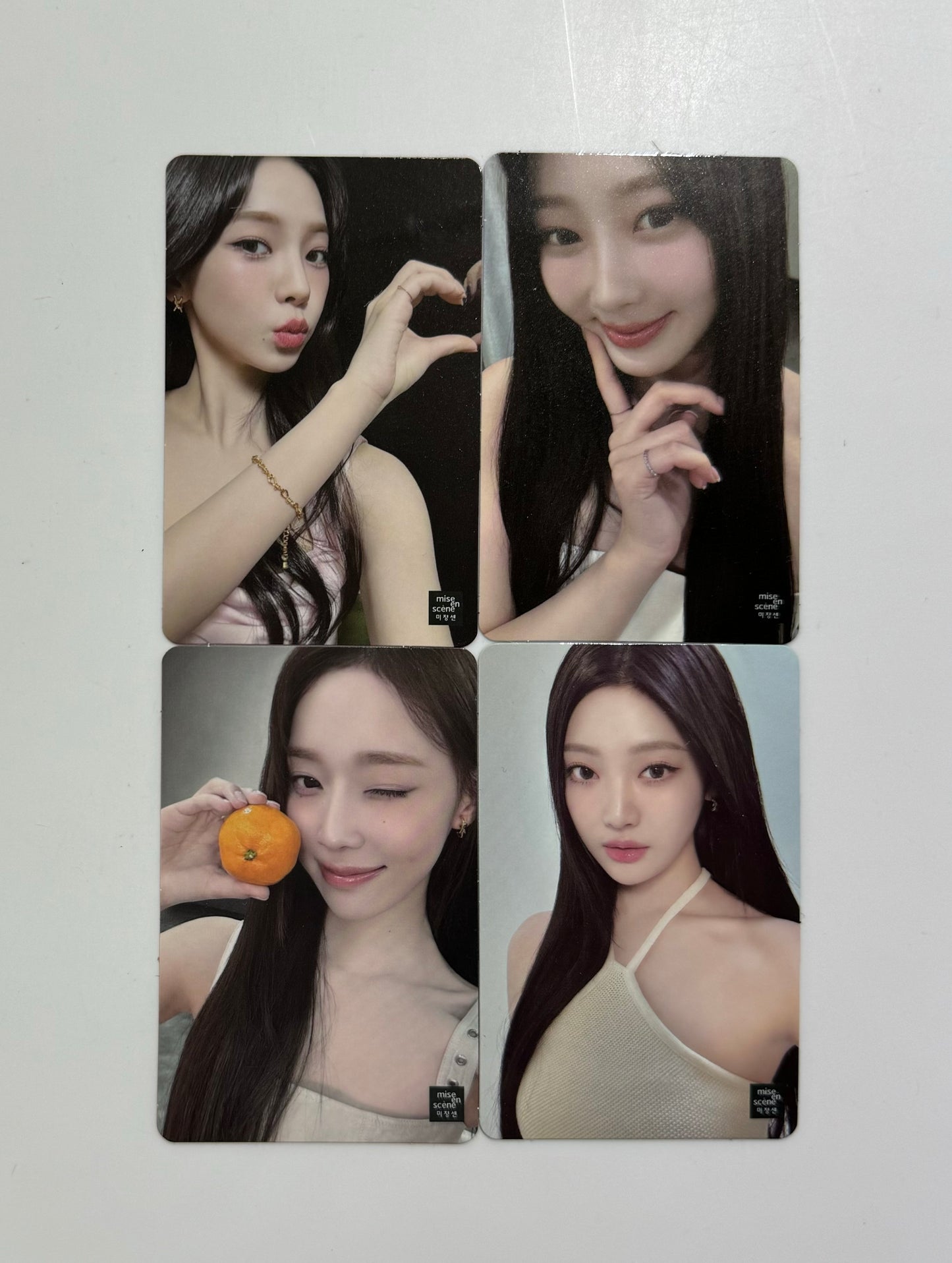 [AESPA] Mise En Scene : Photocard Set