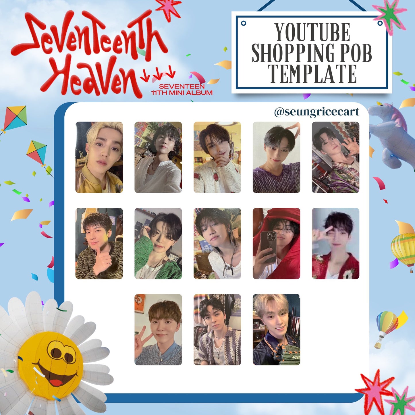 [SEVENTEEN] Seventeenth Heaven : Youtube POB