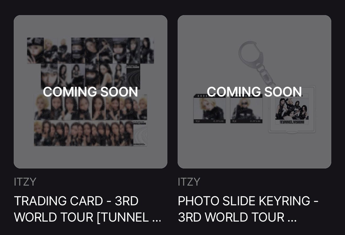 [ITZY] 3rd World Tour : Tunnel Vision : Official MD