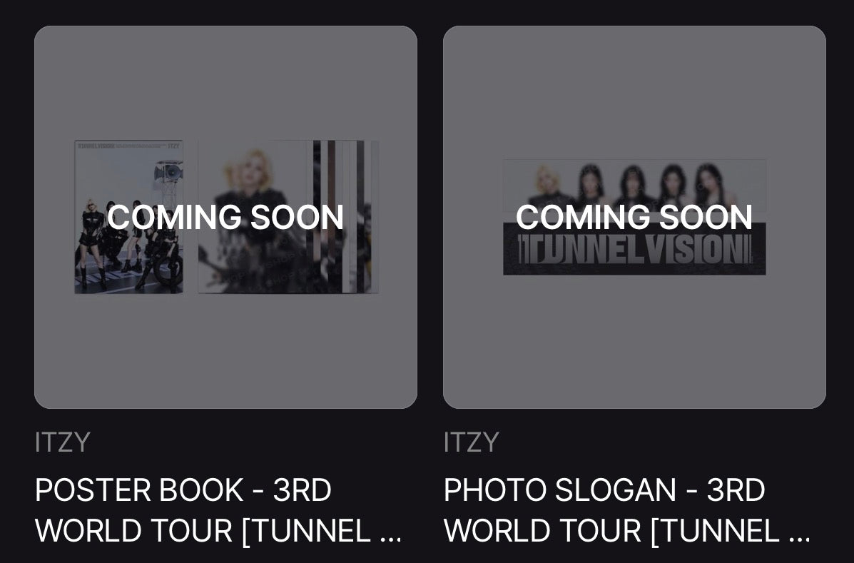 [ITZY] 3rd World Tour : Tunnel Vision : Official MD