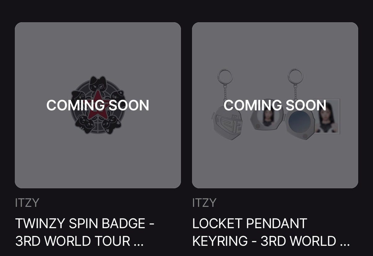 [ITZY] 3rd World Tour : Tunnel Vision : Official MD