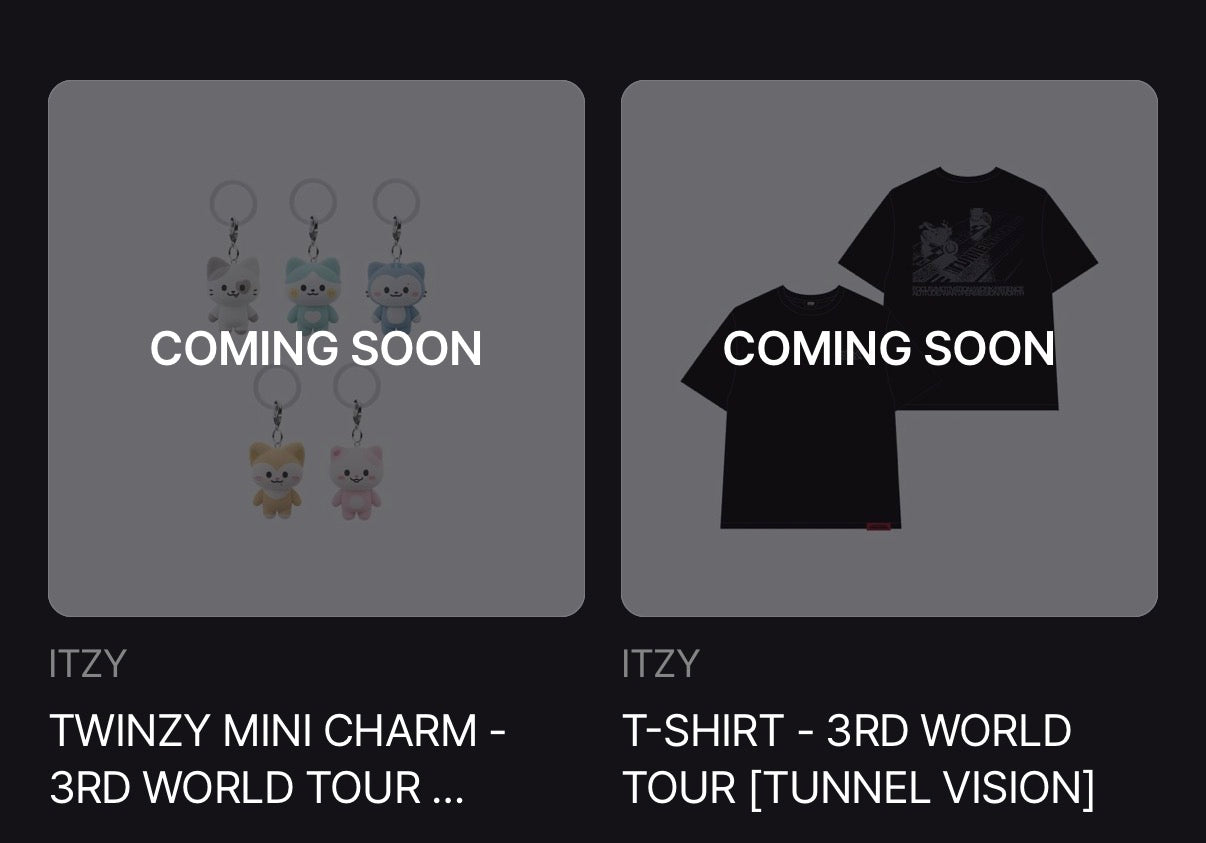 [ITZY] 3rd World Tour : Tunnel Vision : Official MD