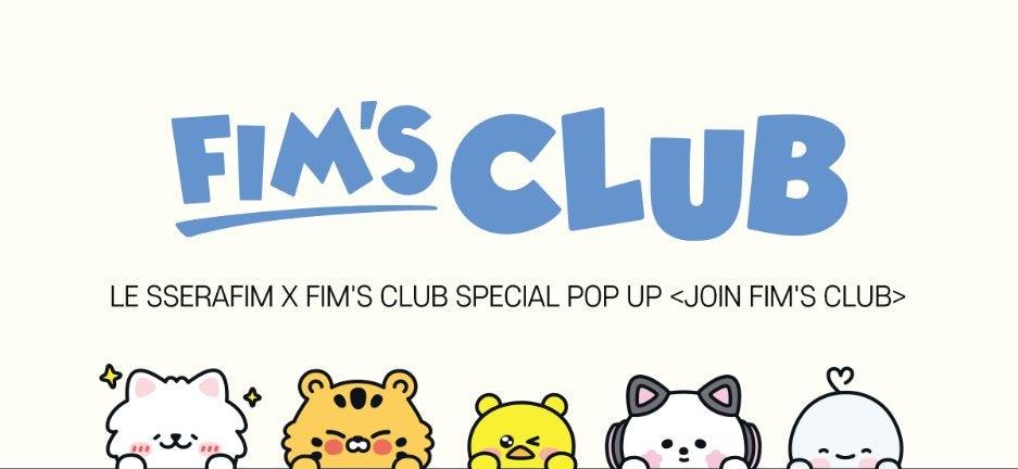 [LE SSERAFIM] Fim's Club : Special Pop Up MD