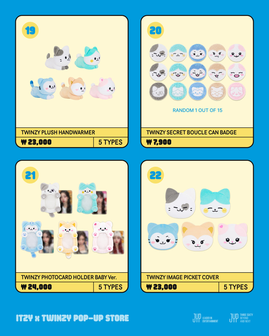 ITZY] The 3rd Fanmeeting : Twinzy Pop-Up Store : Official MD – krmerch