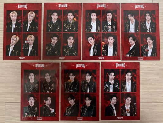 [ENHYPEN] ENHYPEN WORLD : Eternal Moment : 4 Cut Photo