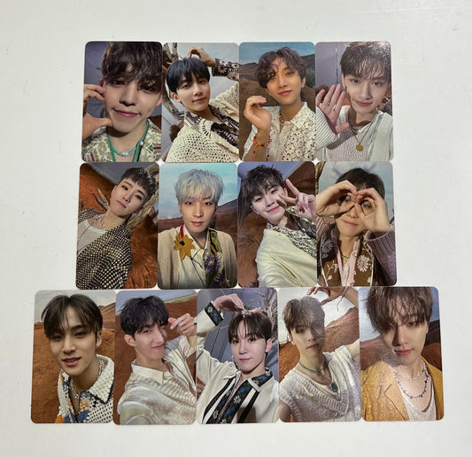 [SEVENTEEN] Face The Sun : Weverse Fansign Photocard