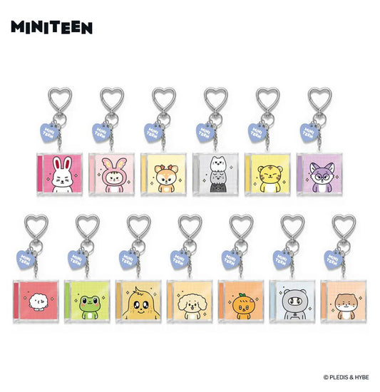 [SEVENTEEN] Miniteen : Mini CD Keyring