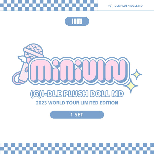 [(G)I-DLE] MINIDLE : Plush Doll MD Limited Edition