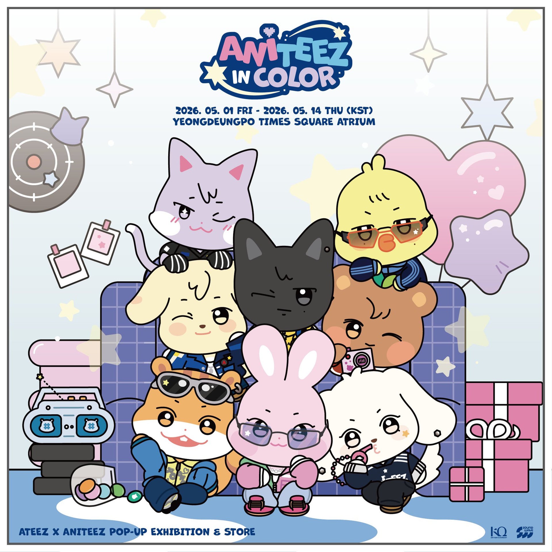 ATEEZ] Aniteez in Color : Official MD – krmerch