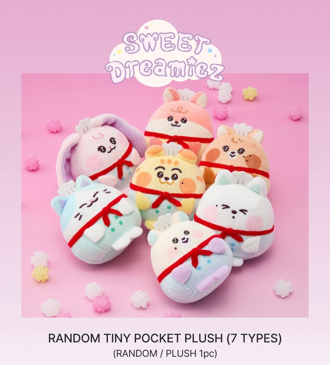 NCT DREAM Sweet Dreamiez おすわりぬいぐるみ マーク NCT DREAM Sweet