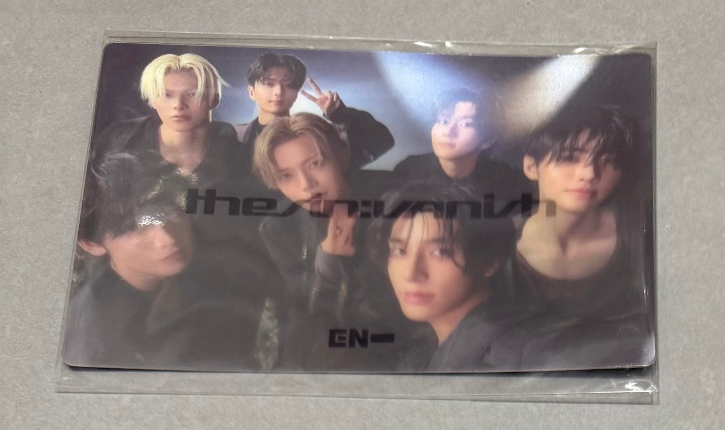 [ENHYPEN] THE SIN : Vanish : Lenticular Photo