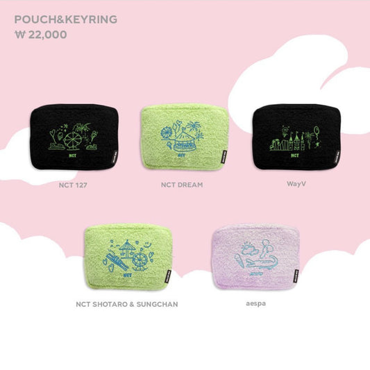 [EVERLAND] NCT | AESPA : EVER SMTOWN : Kwangya@Everland MD : Pouch & Keyring