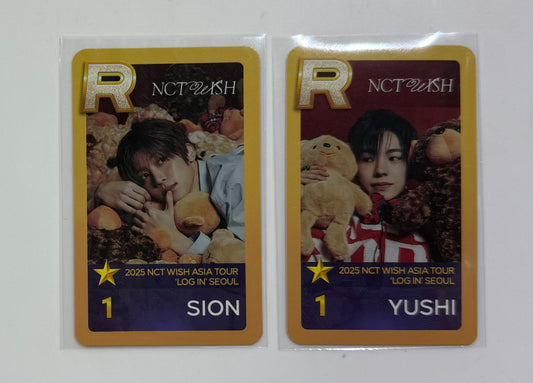 [NCT] NCT Wish : Asia Tour 'LOG In' Seoul : Superstar Event Photocard