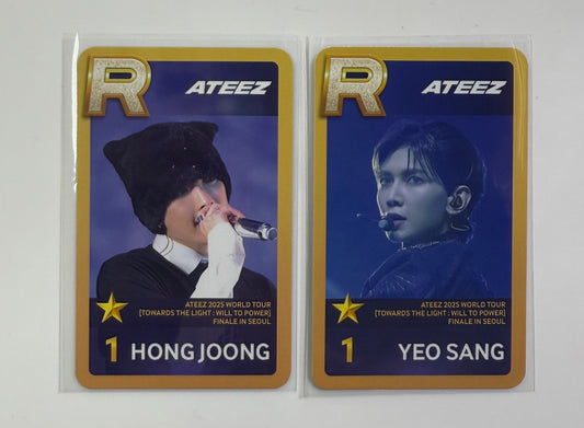 [ATEEZ] Towards The Light : Will To Power : Finale In Seoul : Superstar Event Photocard